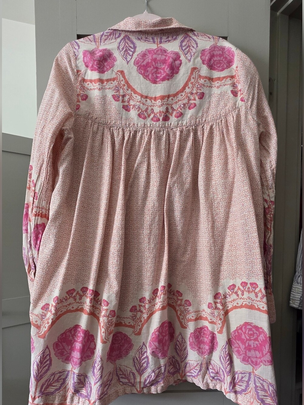 Free People Smell The Roses Pink XL Dress 🩷 - Picture 4 of 5
